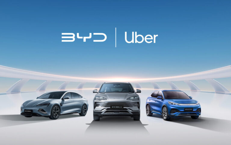 BYD and UBer partner scaled