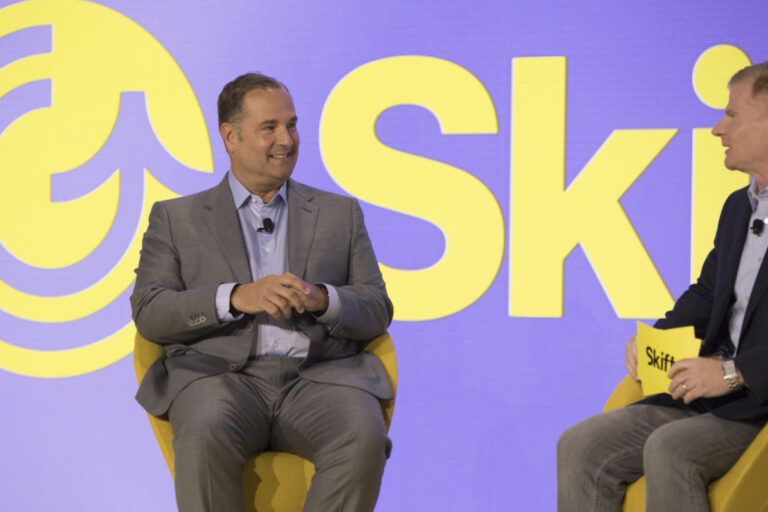 anthony capuano ceo president marriott international with sean oneill skift global forum 2024