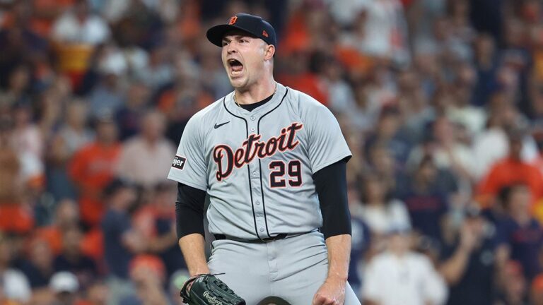 Detroit Tigers celebrate