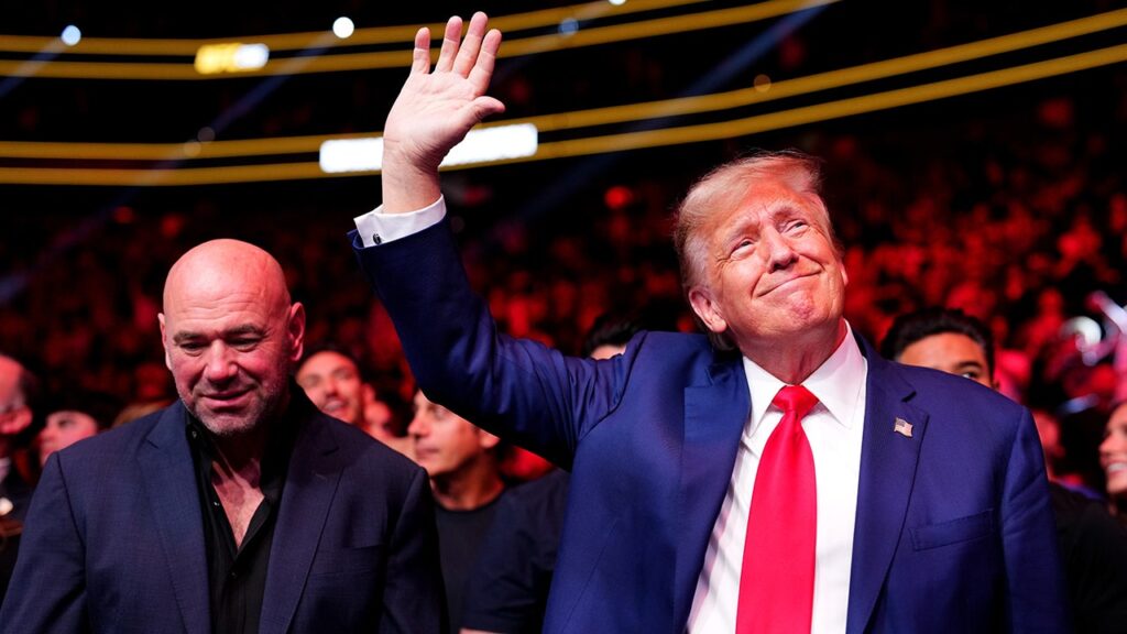 Dana White Donald Trump