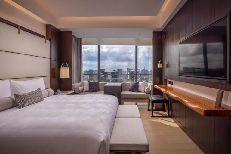 a guestroom at JW Marriott Hotel Nairobi