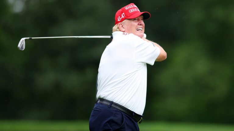 donald trump golf