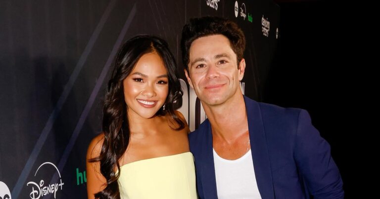 Jenn Tran and Sasha Farber Dancing With the Stars Hottest Romances Through the Years