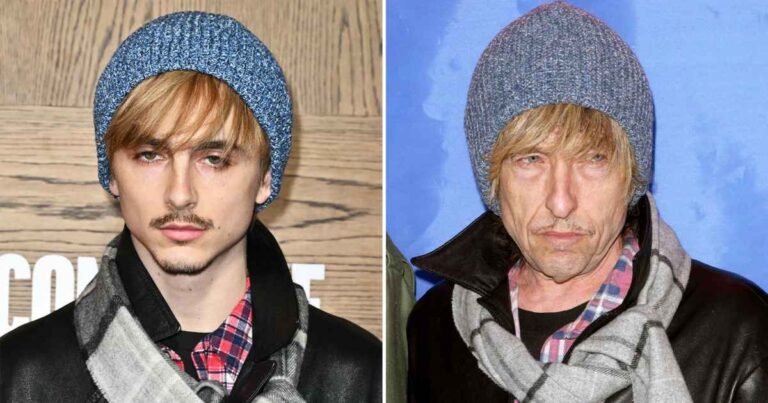 Timothee Goes Blonde to Copy Bob Dylan Look