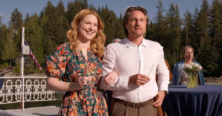 Virgin River s Alexandra Breckenridge Martin Henderson on Their Crazy Season 6 Cliffhangers and More 1