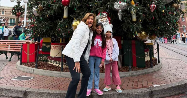 hoda kotb takes daughters to disneyland ahead of hosting rose parade