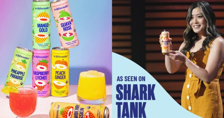 wildwonder prebiotic probiotic drink shark tank bundle