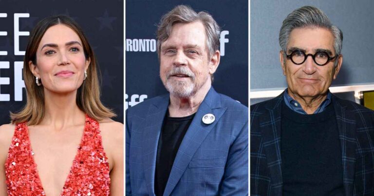 Pacific Palisades Fire Mandy Moore Mark Hamill and Eugene Levy