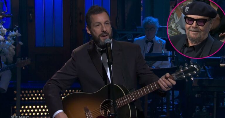 Promo Adam Sandler Shouts Out Jack Nicholson SNL 50