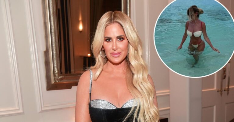 Kim Zolciak Shows Off Her Sexy Bikini Style and Toned Abs Amid Divorce 2